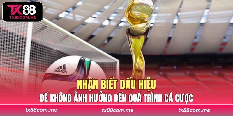 Nhận biết một số các dấu hiệu để không ảnh hưởng đến quá trình cá cược